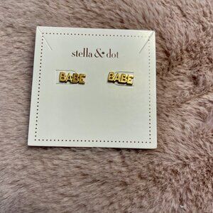 "BABE" Earrings